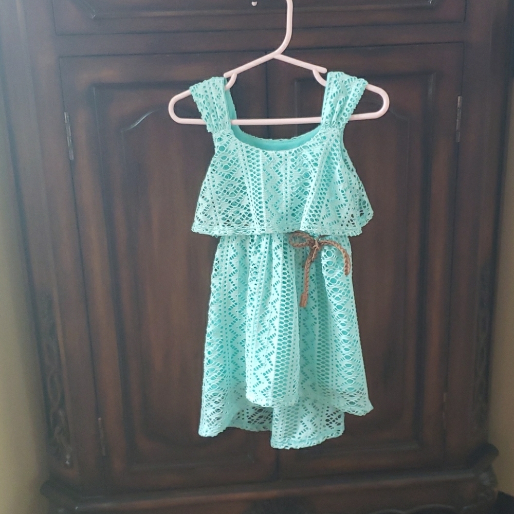 Toddler Sweet heart Rose high low dress